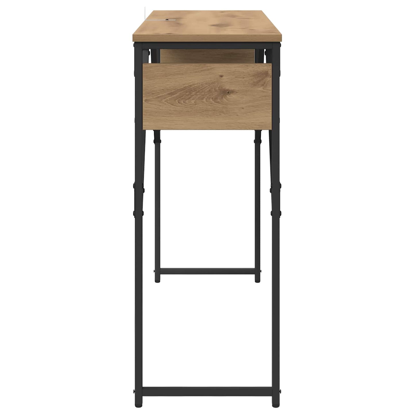 Konsolentisch Artisan-Eiche Holzwerkstoff 105x30x75cm