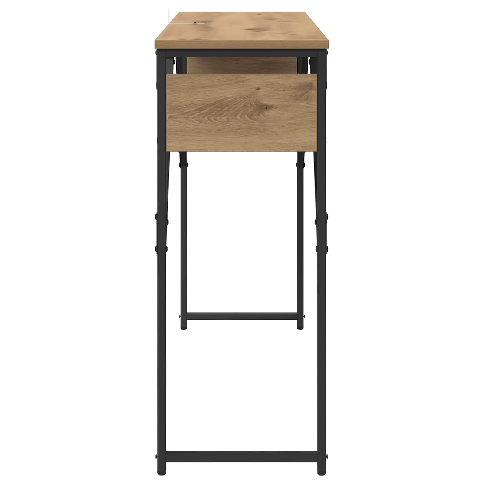 Konsolentisch Artisan-Eiche Holzwerkstoff 105x30x75cm