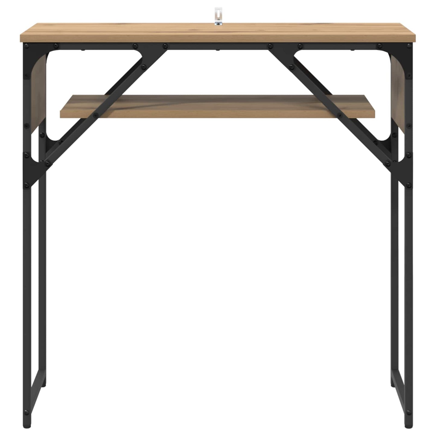 Konsolentisch Artisan-Eiche Holzwerkstoff 75x30x75cm