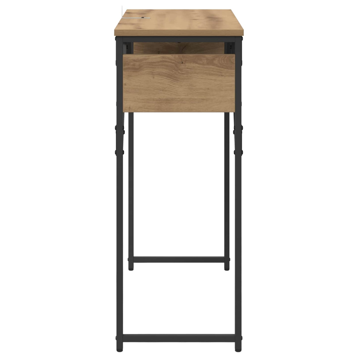 Konsolentisch Artisan-Eiche Holzwerkstoff 75x30x75cm