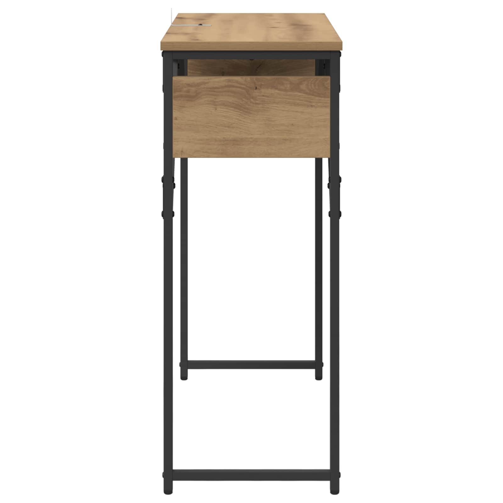 Konsolentisch Artisan-Eiche Holzwerkstoff 75x30x75cm