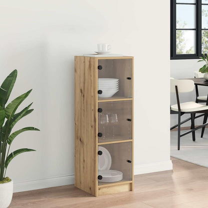 Highboard Artisan-Eiche 35 x 37 x 109 cm Holzwerkstoff