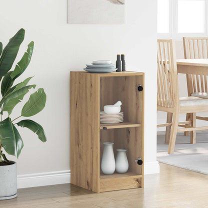 Sideboard Artisan-Eiche 35 x 37 x 76 cm Holzwerkstoff