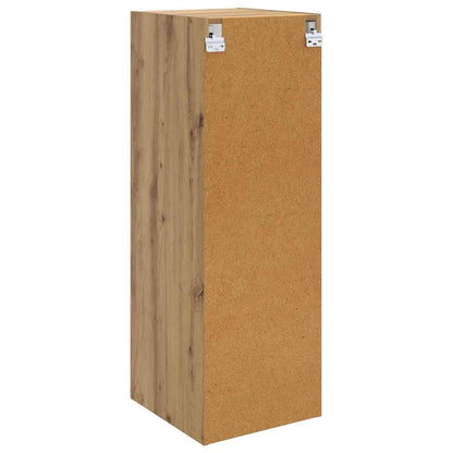 Wandschrank 35 x 37 x 102 cm Holzwerkstoff Artisan-Eiche