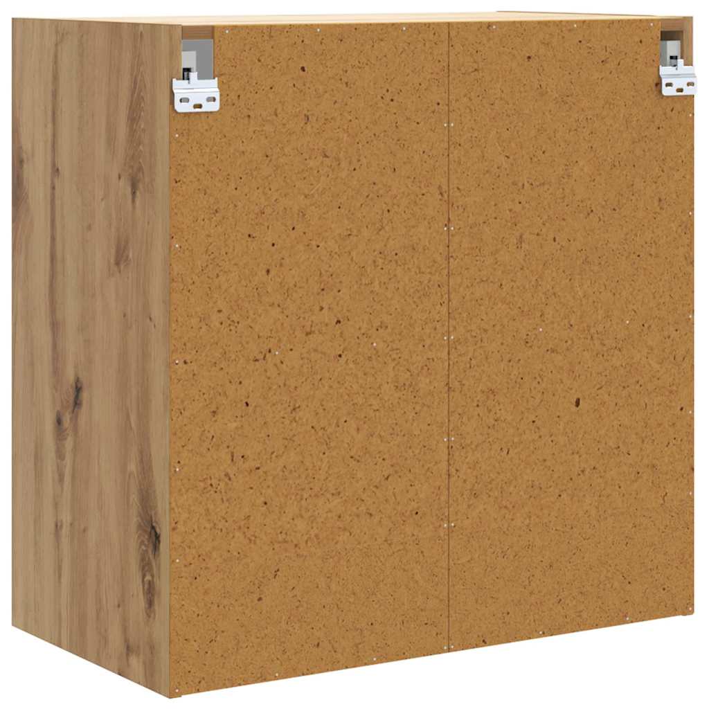 Wandschrank 68 x 37 x 68,5 cm Holzwerkstoff Artisan-Eiche