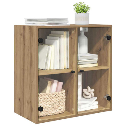 Wandschrank 68 x 37 x 68,5 cm Holzwerkstoff Artisan-Eiche