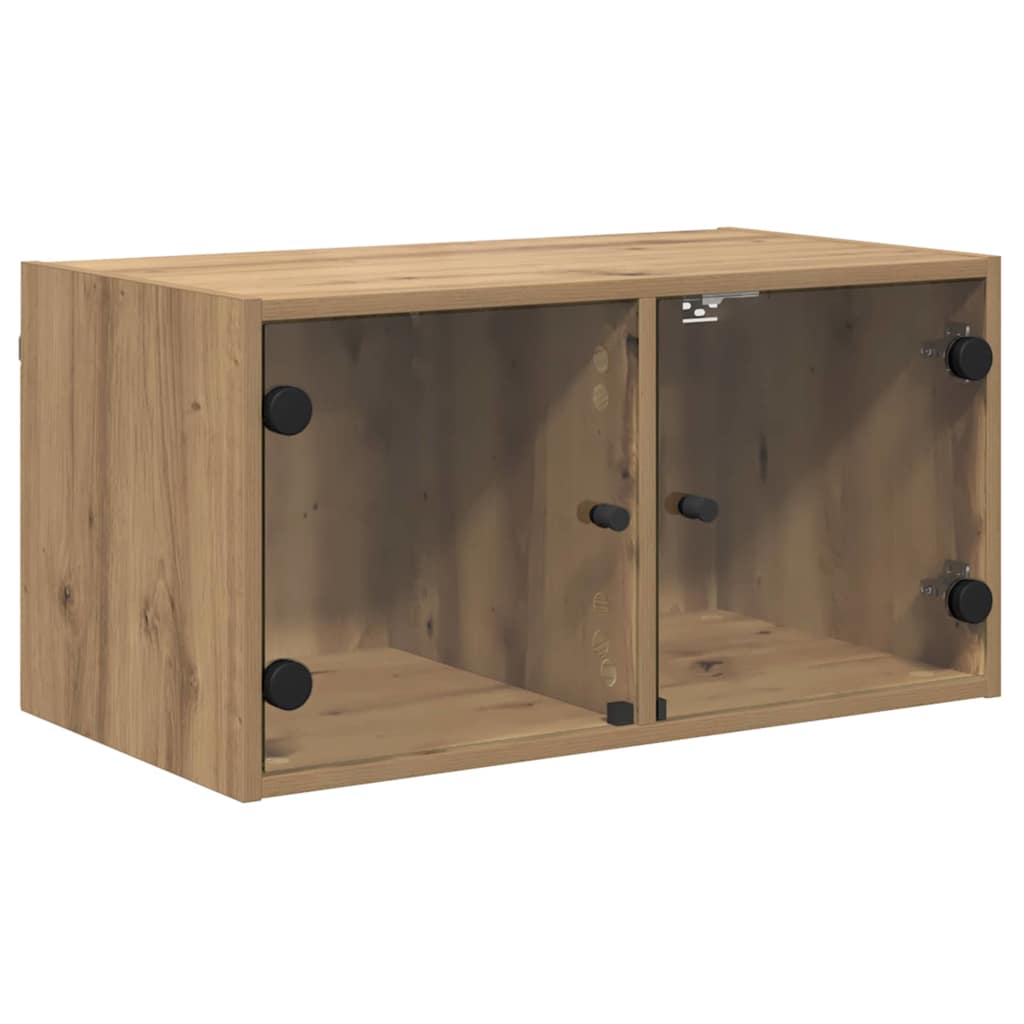 Wandschrank 68 x 37 x 35 cm Holzwerkstoff Artisan-Eiche