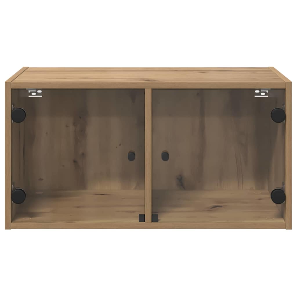 Wandschrank 68 x 37 x 35 cm Holzwerkstoff Artisan-Eiche