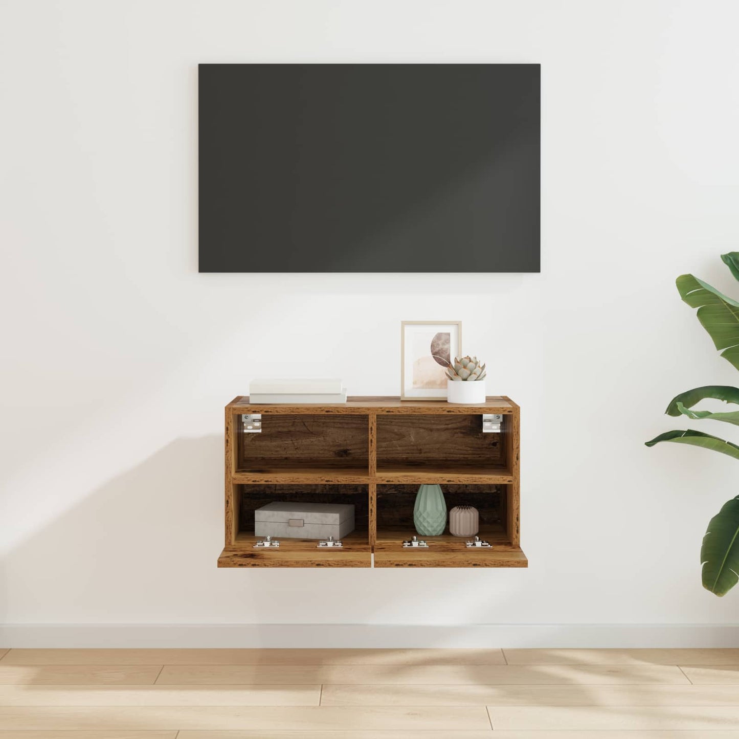 TV-Wandschrank 60 x 30 x 30 cm Altholz Holzwerkstoff