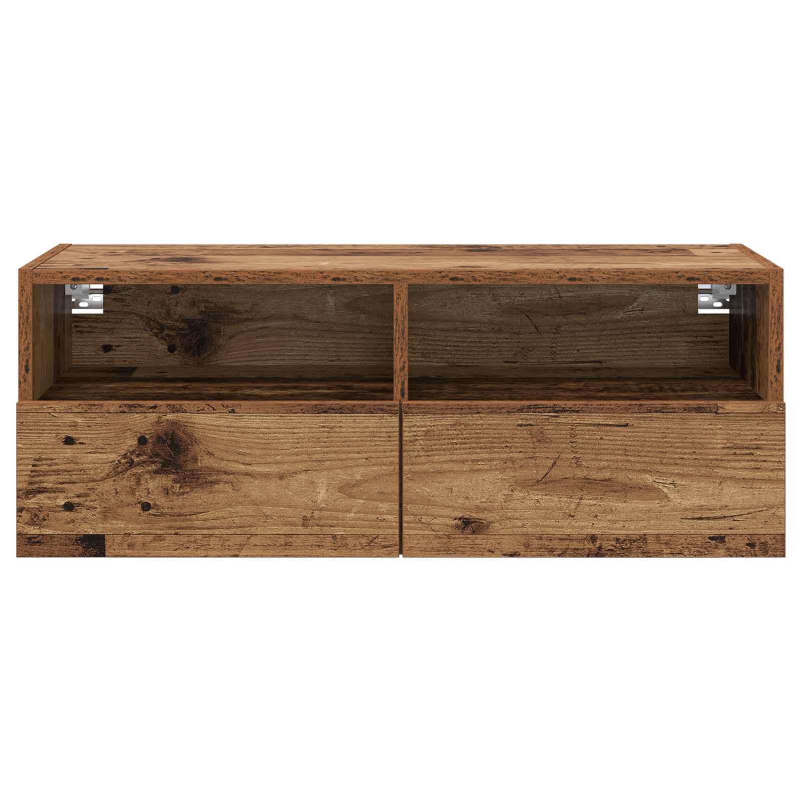 TV-Wandschrank 80 x 30 x 30 cm Altholz Holzwerkstoff