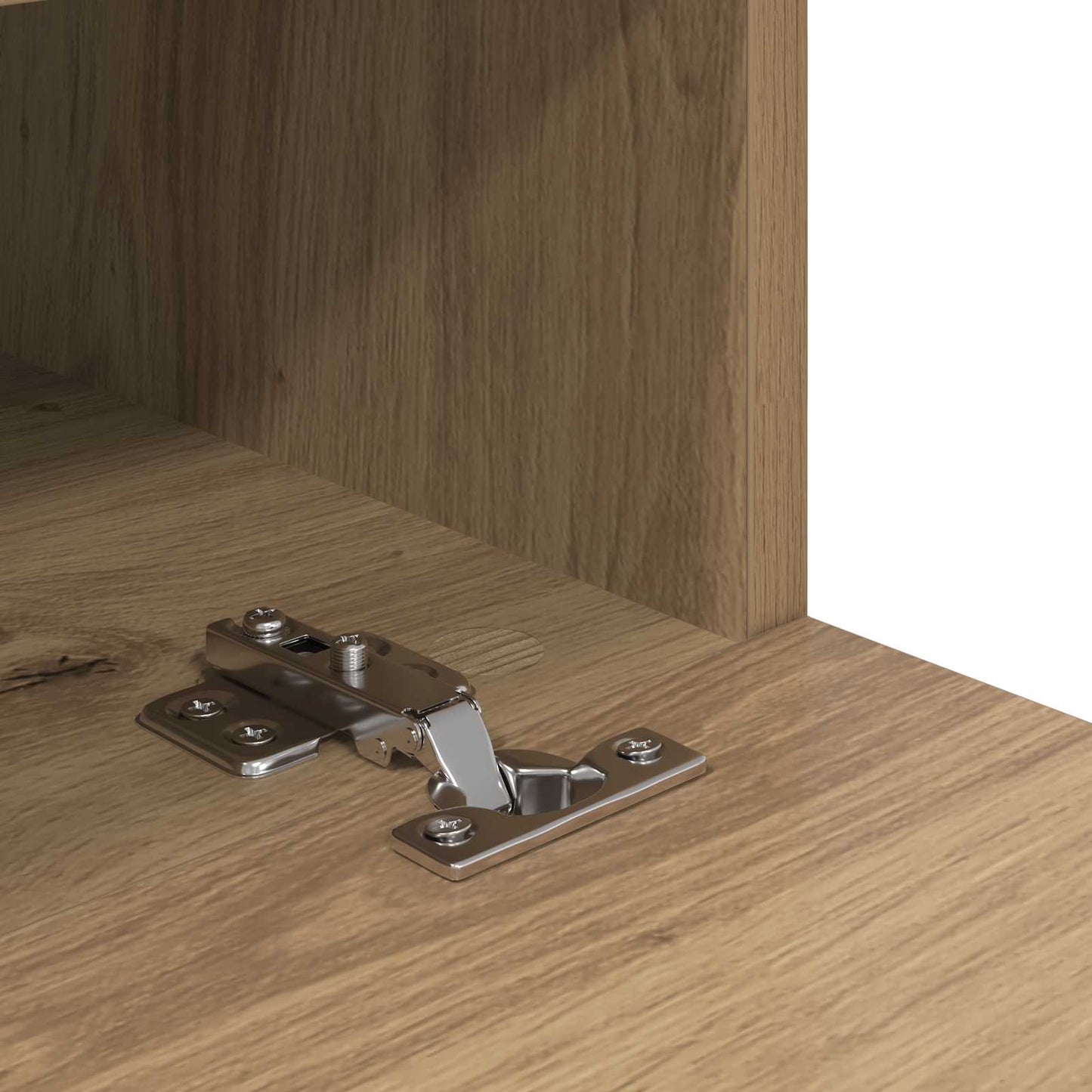 TV-Wandregale 2 stk. Artisan-Eiche Holzwerkstoff