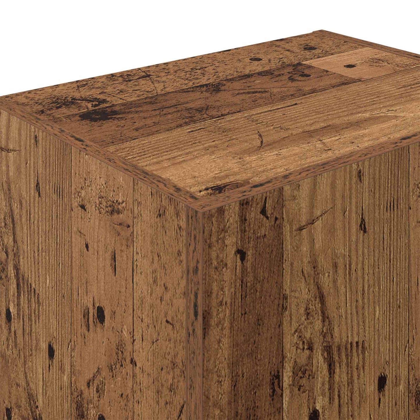 TV-Wandschrank 40,5 x 30 x 102 cm Altholz Holzwerkstoff
