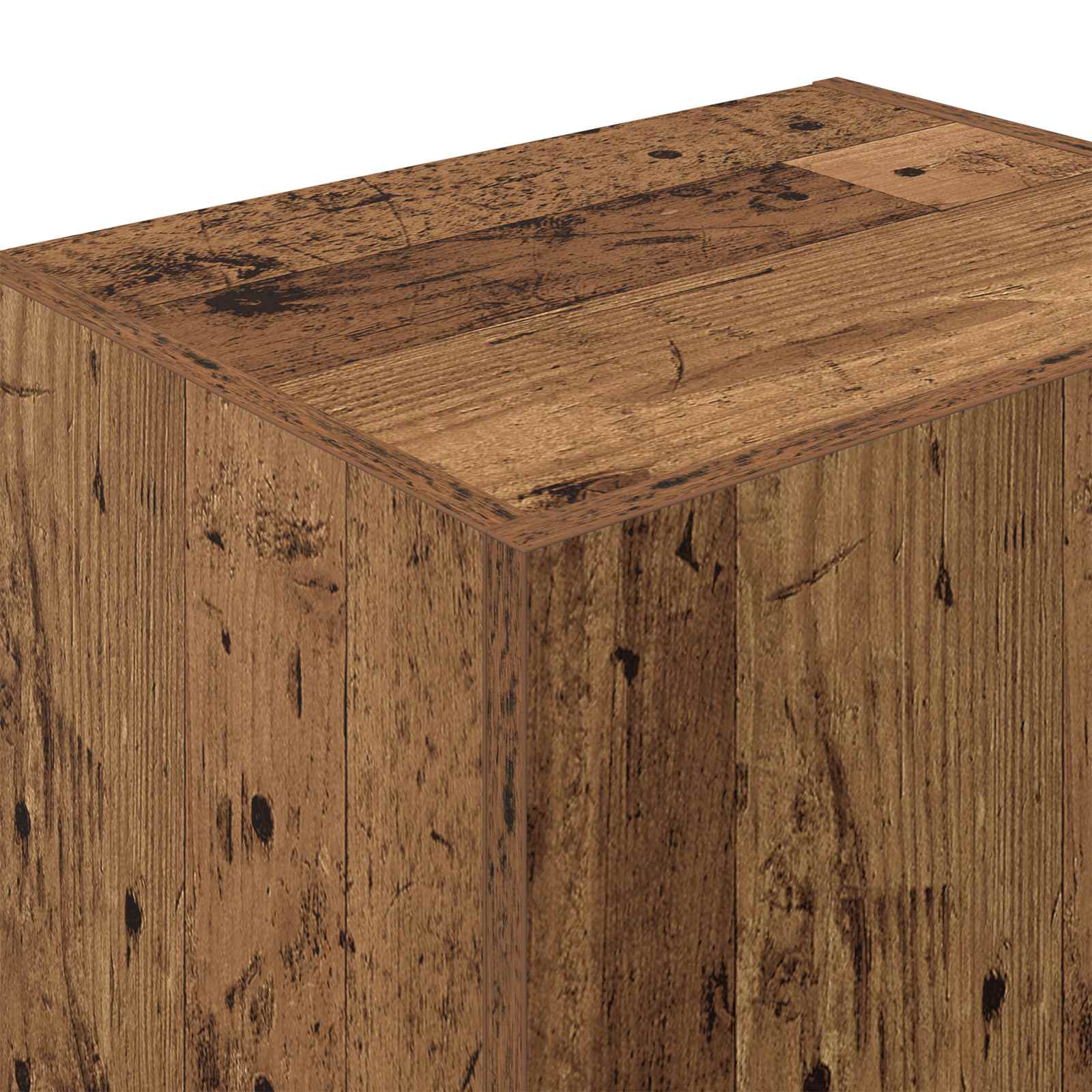 TV-Wandschrank 40,5 x 30 x 102 cm Altholz Holzwerkstoff