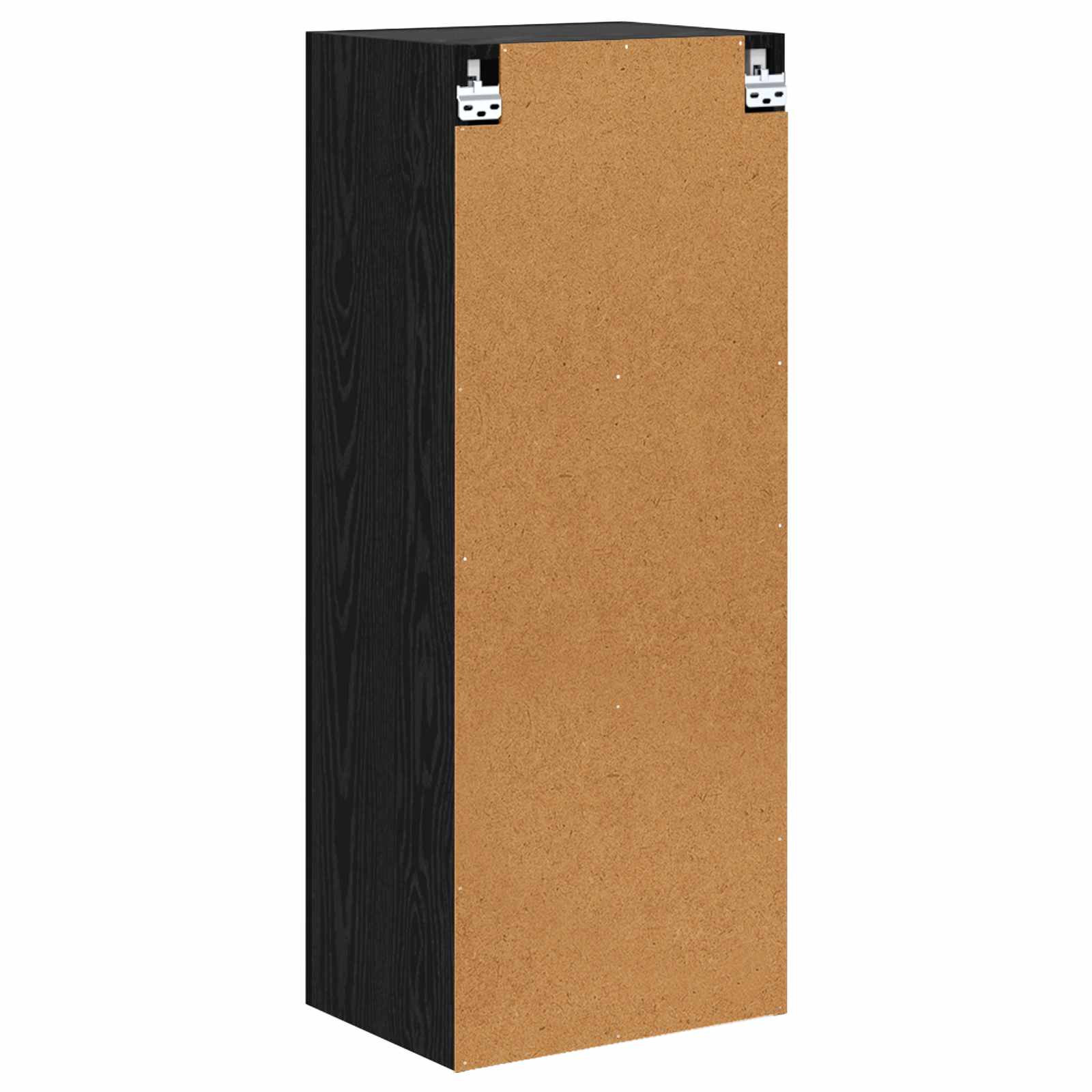 TV-Wandschrank 40,5 x 30 x 102 cm Schwarz Eichen-Optik