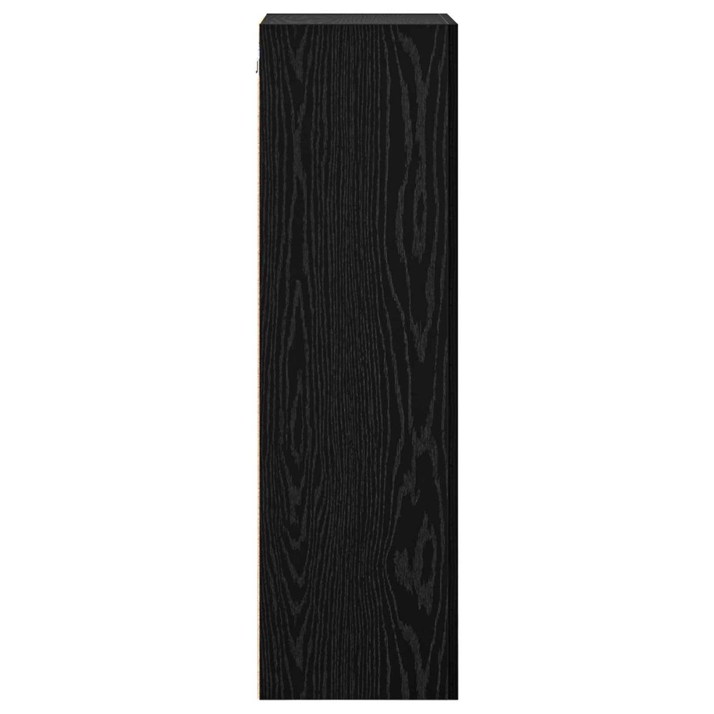 TV-Wandschrank 40,5 x 30 x 102 cm Schwarz Eichen-Optik
