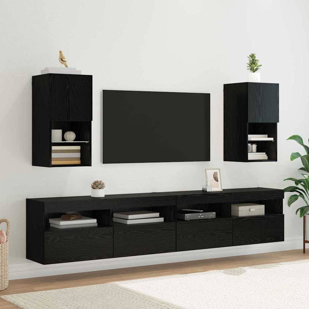 Wandmontierter TV-Schrank 30,5 x 30 x 60 cm Holzwerkstoff