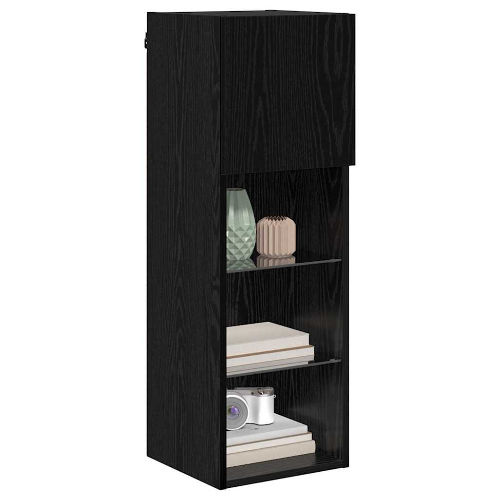 Wandmontierter TV-Schrank 30,5 x 30 x 90 cm Holzwerkstoff