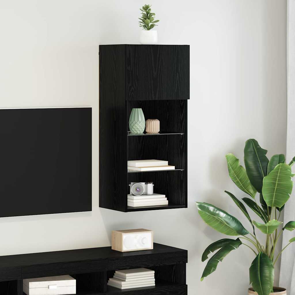 Wandmontierter TV-Schrank 40.5 x 30 x 90 cm Holzwerkstoff