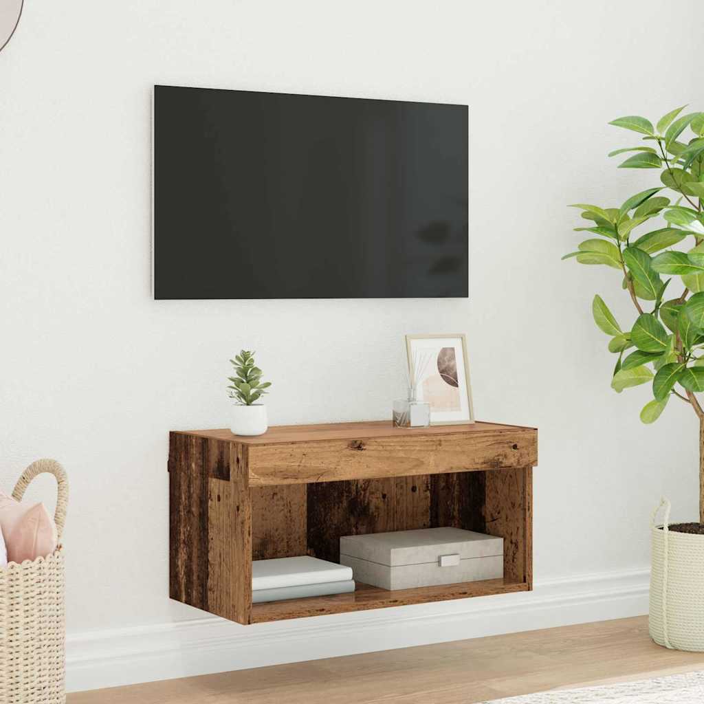 TV-Schrankset 60 x 30 x 30 cm Altholz Holzwerkstoff