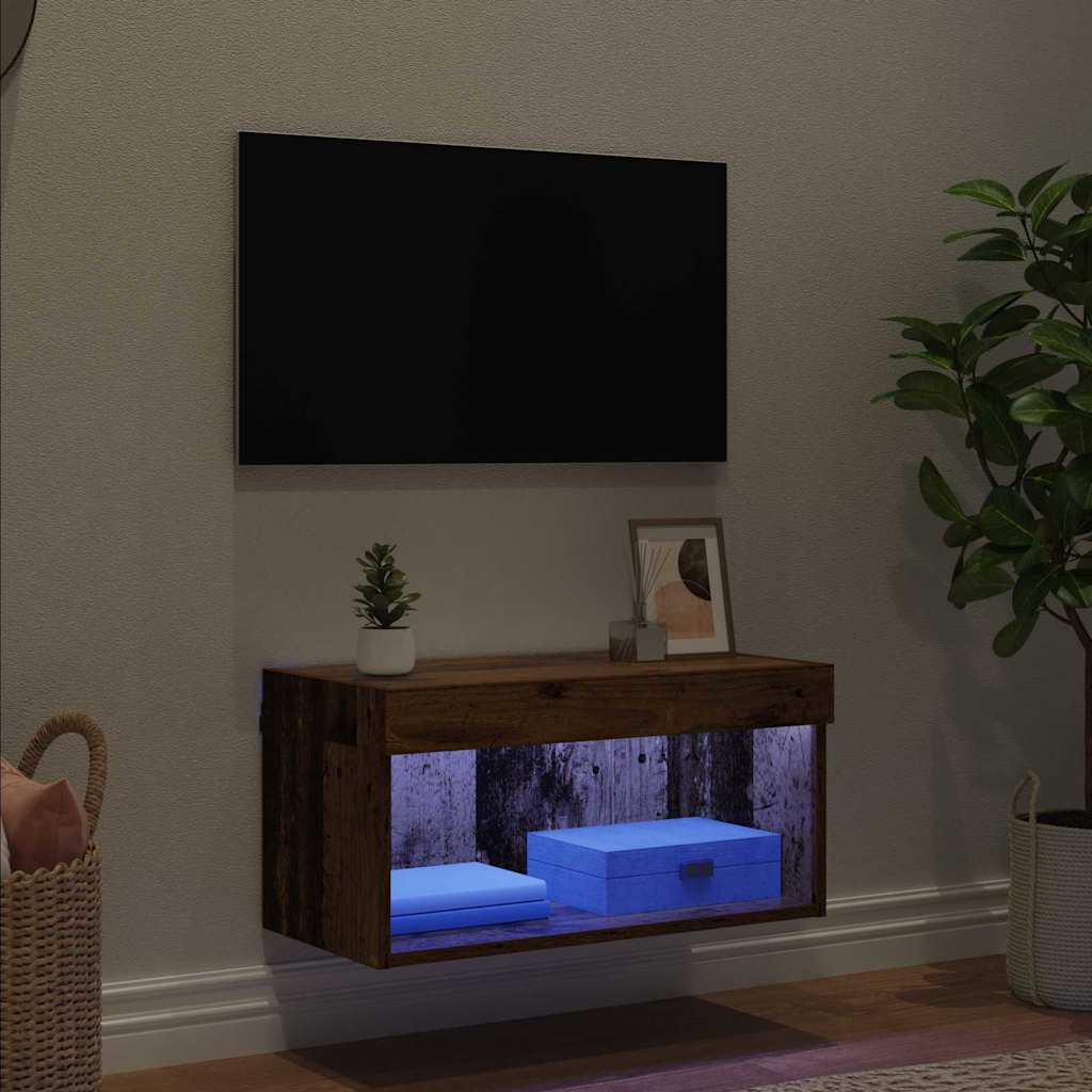 TV-Schrankset 60 x 30 x 30 cm Altholz Holzwerkstoff