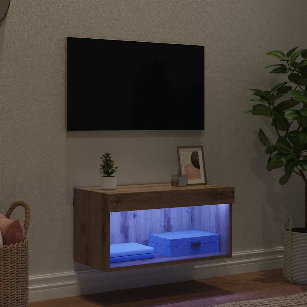 TV-Schrankset 60 x 30 x 30 cm Artisan-Eiche Holzwerkstoff