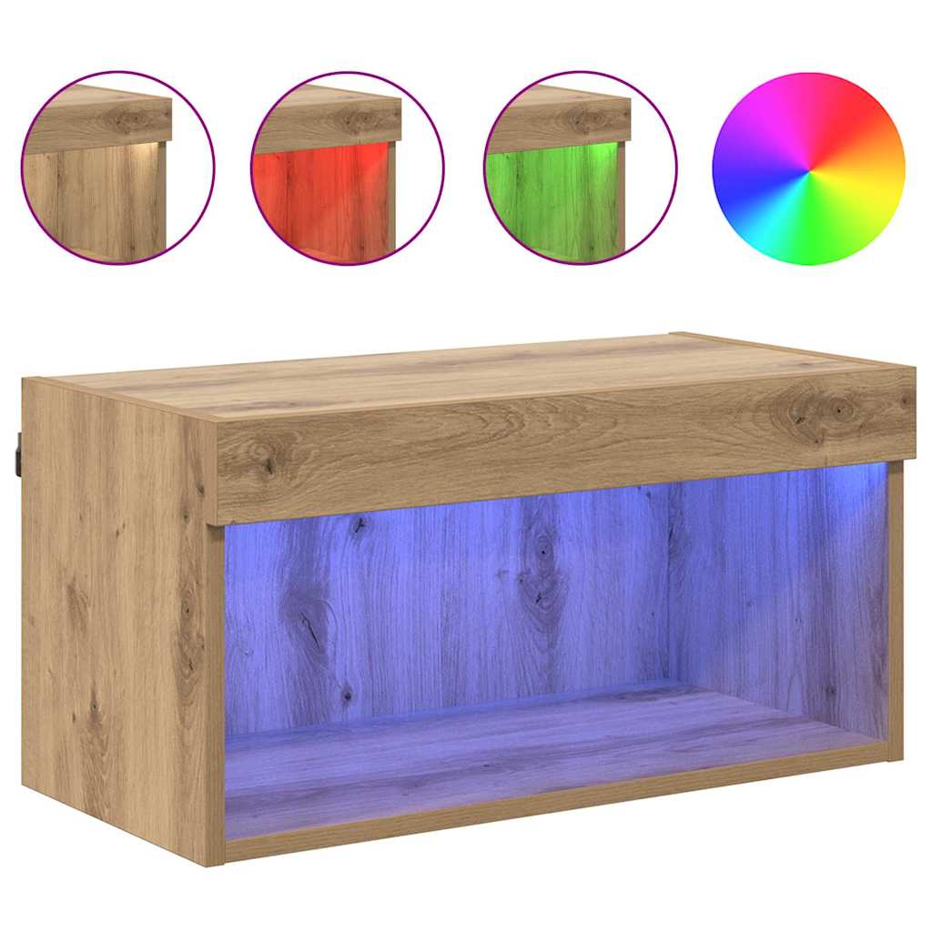 TV-Schrankset 60 x 30 x 30 cm Artisan-Eiche Holzwerkstoff