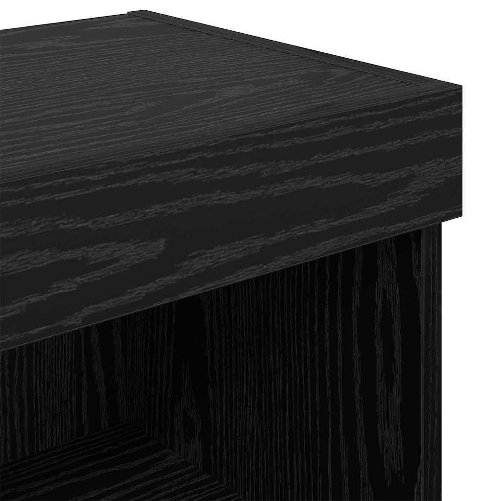 TV-Schrankset 60 x 30 x 30 cm Schwarz Eichen-Optik