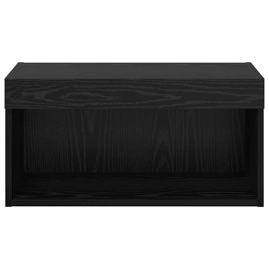 TV-Schrankset 60 x 30 x 30 cm Schwarz Eichen-Optik