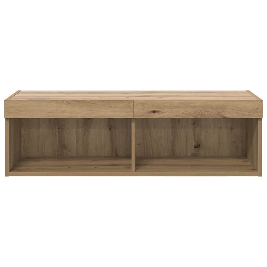 TV-Wandschrank 100 x 30 x 30 cm Artisan-Eiche Holzwerkstoff
