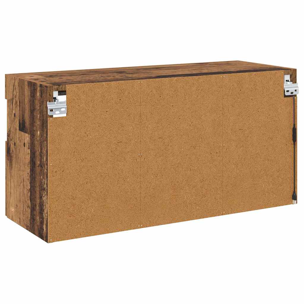 TV-Wandschrank 80 x 30 x 40 cm Altholz Holzwerkstoff