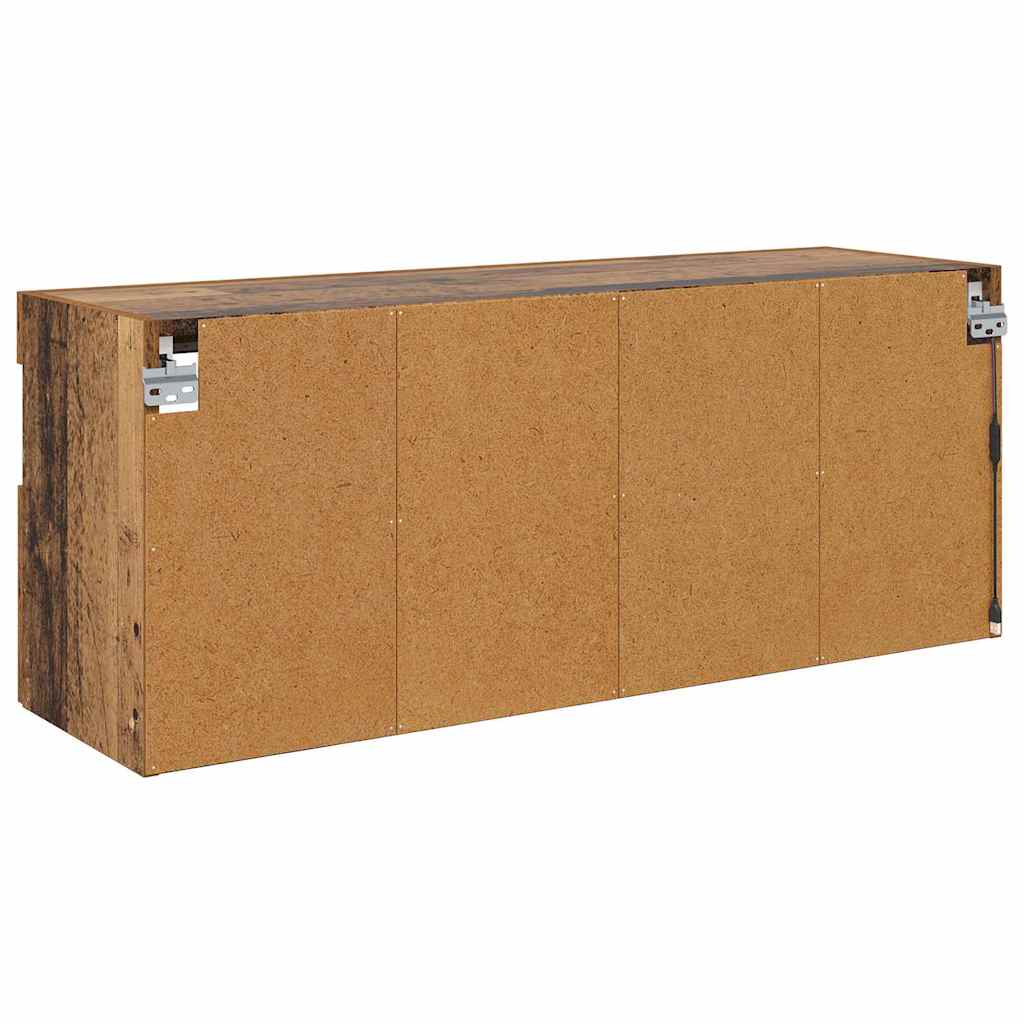 TV-Wandschrank 100 x 30 x 40 cm Altholz Holzwerkstoff