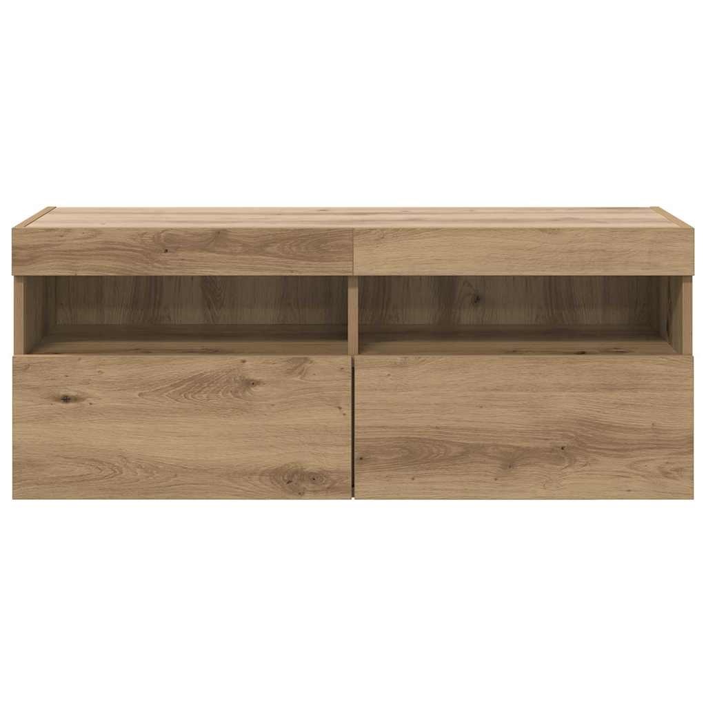 TV-Wandschrank 100 x 30 x 40 cm Artisan-Eiche Holzwerkstoff