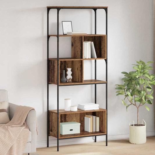 Bücherregal Altholz 76 x 33 x 188,5 cm Holzwerkstoff