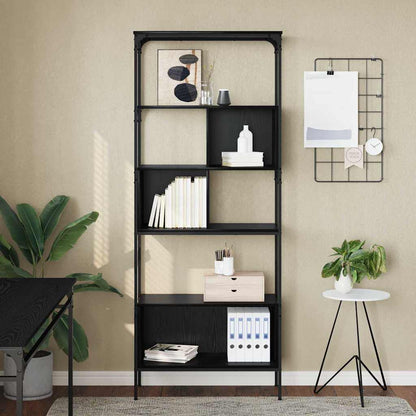 Bücherregal 7 Ebenen 76 x 33 x 188,5 cm Holzwerkstoff