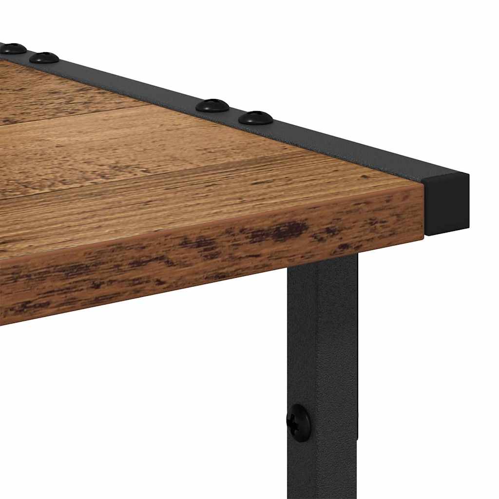 Druckerständer Altholz 41 x 28 x 33,5 cm Holzwerkstoff
