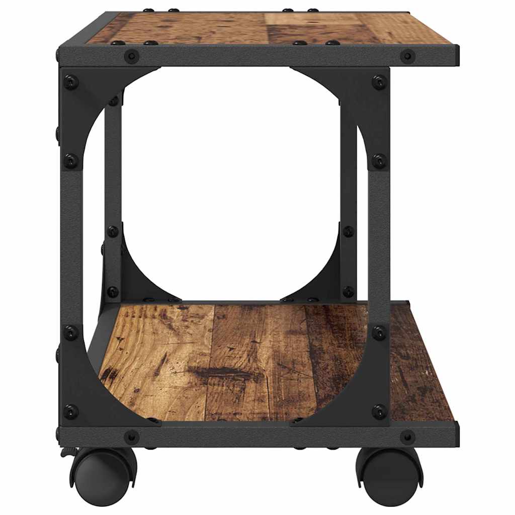 Druckerständer Altholz 41 x 28 x 33,5 cm Holzwerkstoff