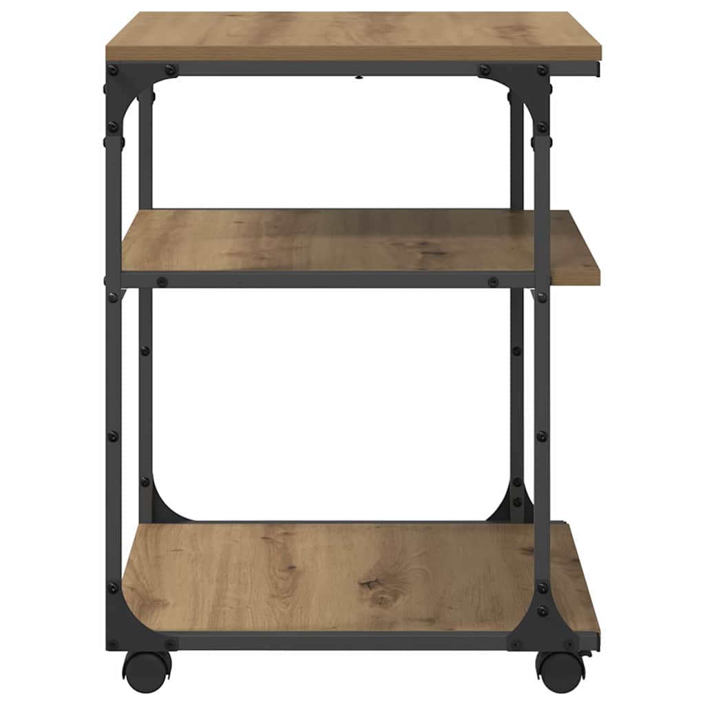 Druckerständer Artisan-Eiche 43 x 48 x 64 cm Holzwerkstoff