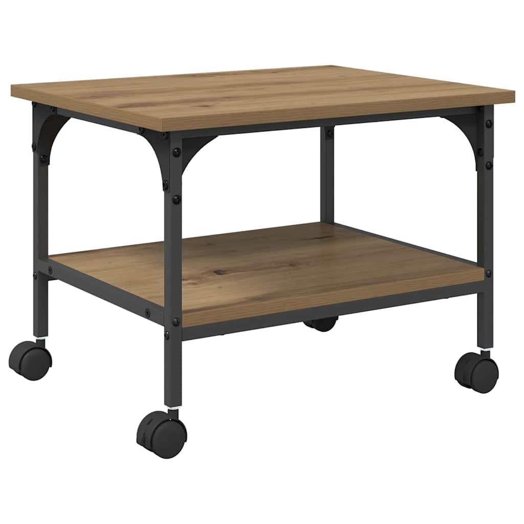 Druckerständer Artisan-Eiche 50 x 40 x 38 cm Holzwerkstoff
