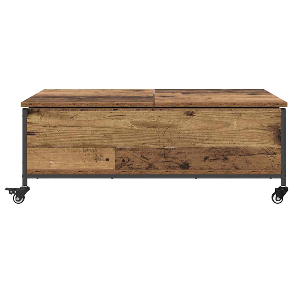 Couchtisch Altholz 91 x 55 x 32 cm Holzwerkstoff