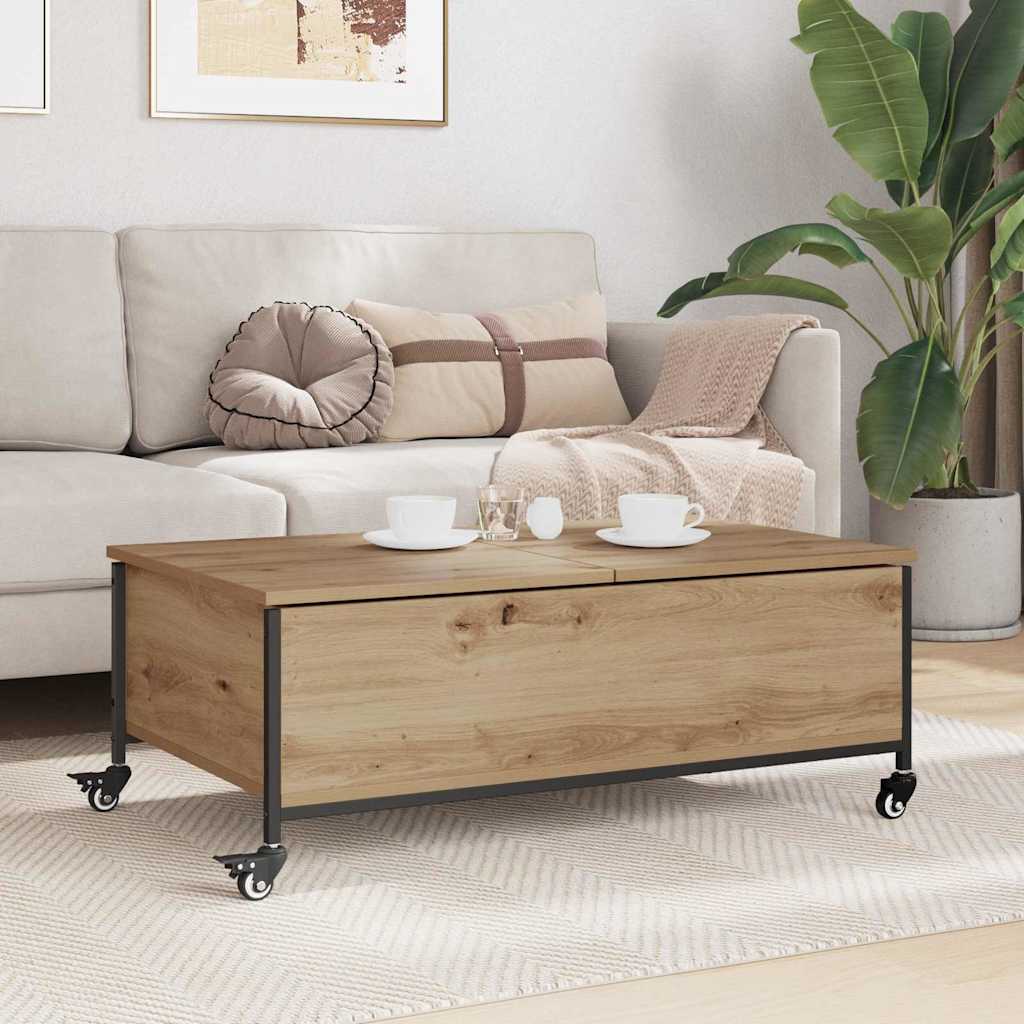 Couchtisch Artisan-Eiche 91 x 55 x 32 cm Holzwerkstoff