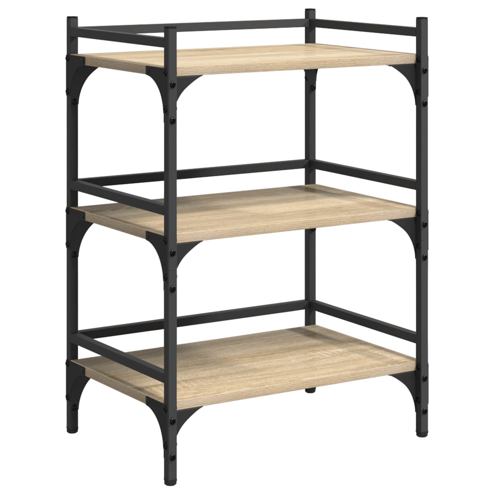 Küchentrolley Sonoma-Eiche 50 x 35 x 75,5 cm Holzwerkstoff