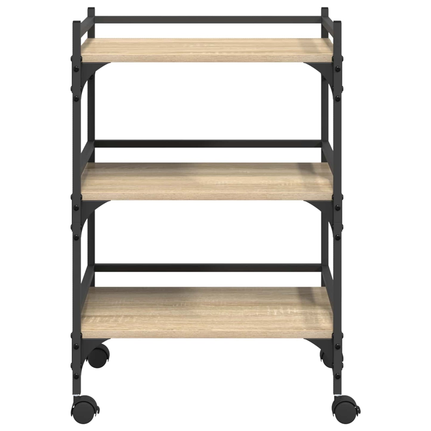 Küchentrolley Sonoma-Eiche 50 x 35 x 75,5 cm Holzwerkstoff