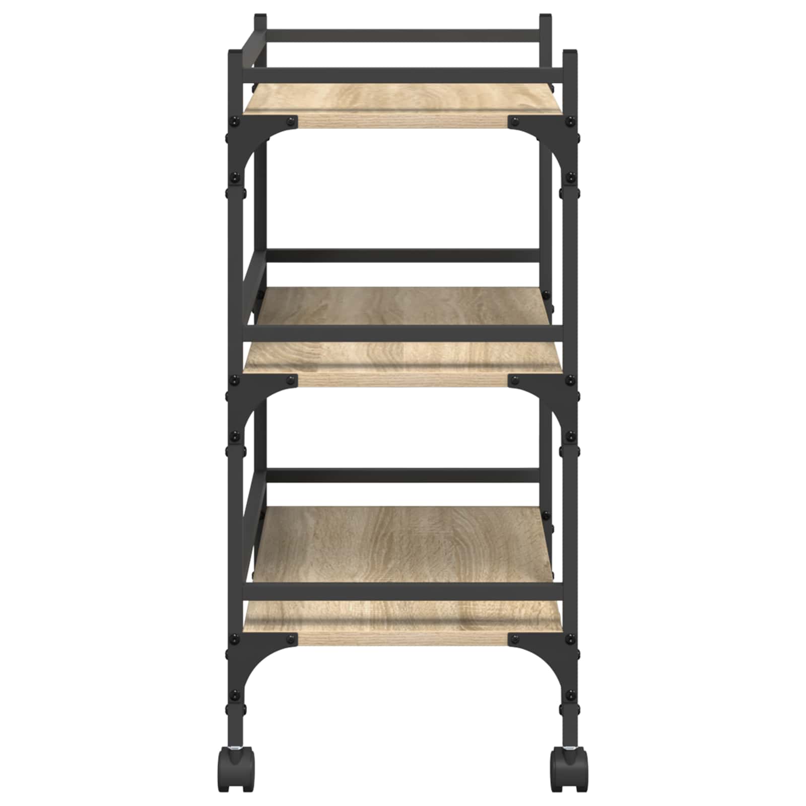 Küchentrolley Sonoma-Eiche 50 x 35 x 75,5 cm Holzwerkstoff