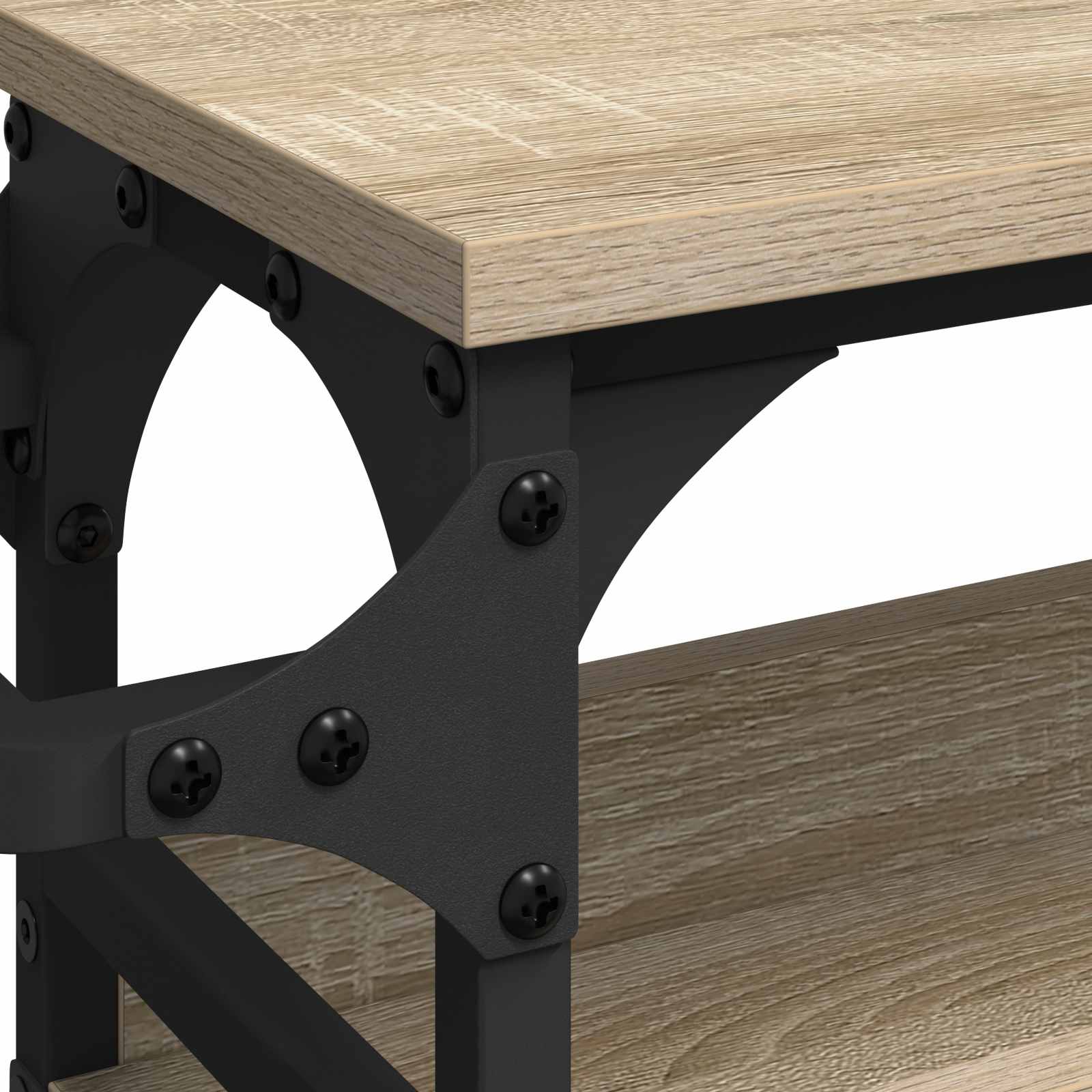 Küchentrolley Sonoma-Eiche 53 x 20 x 76 cm Holzwerkstoff