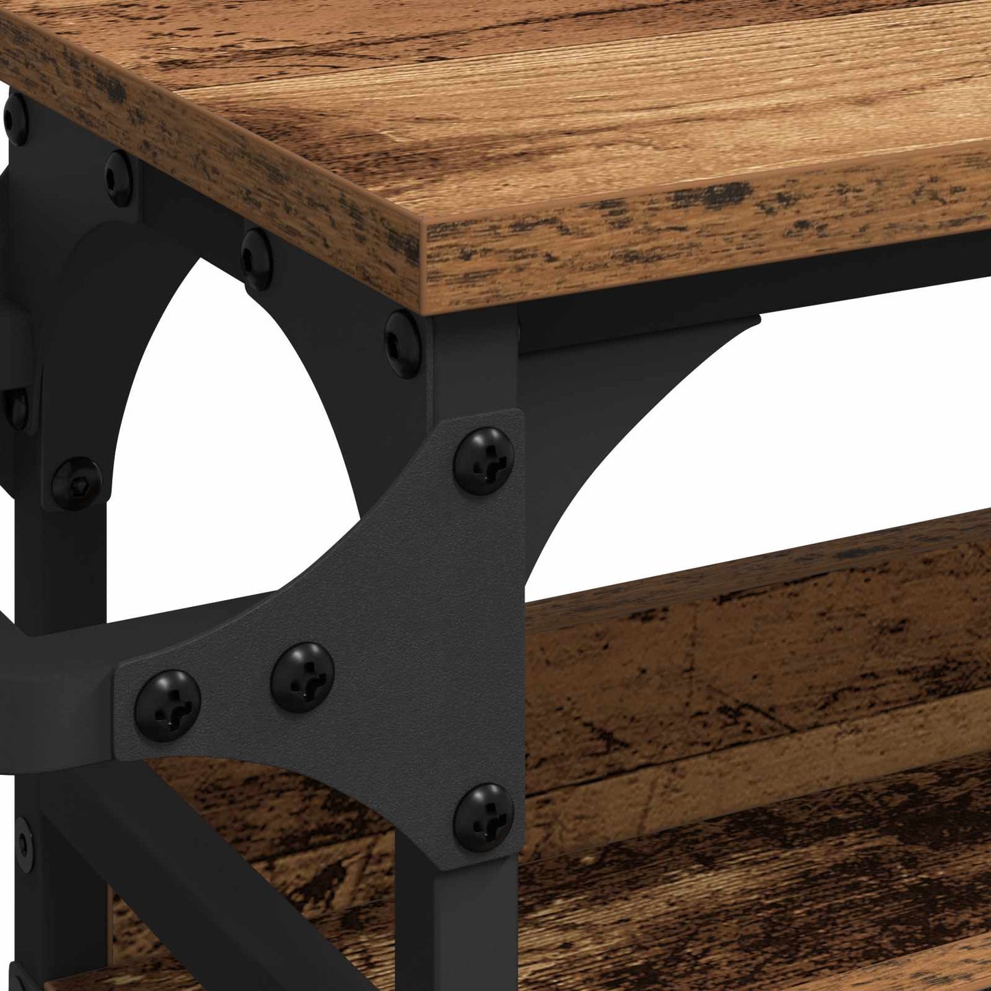 Küchentrolley Altholz 53 x 20 x 76 cm Holzwerkstoff
