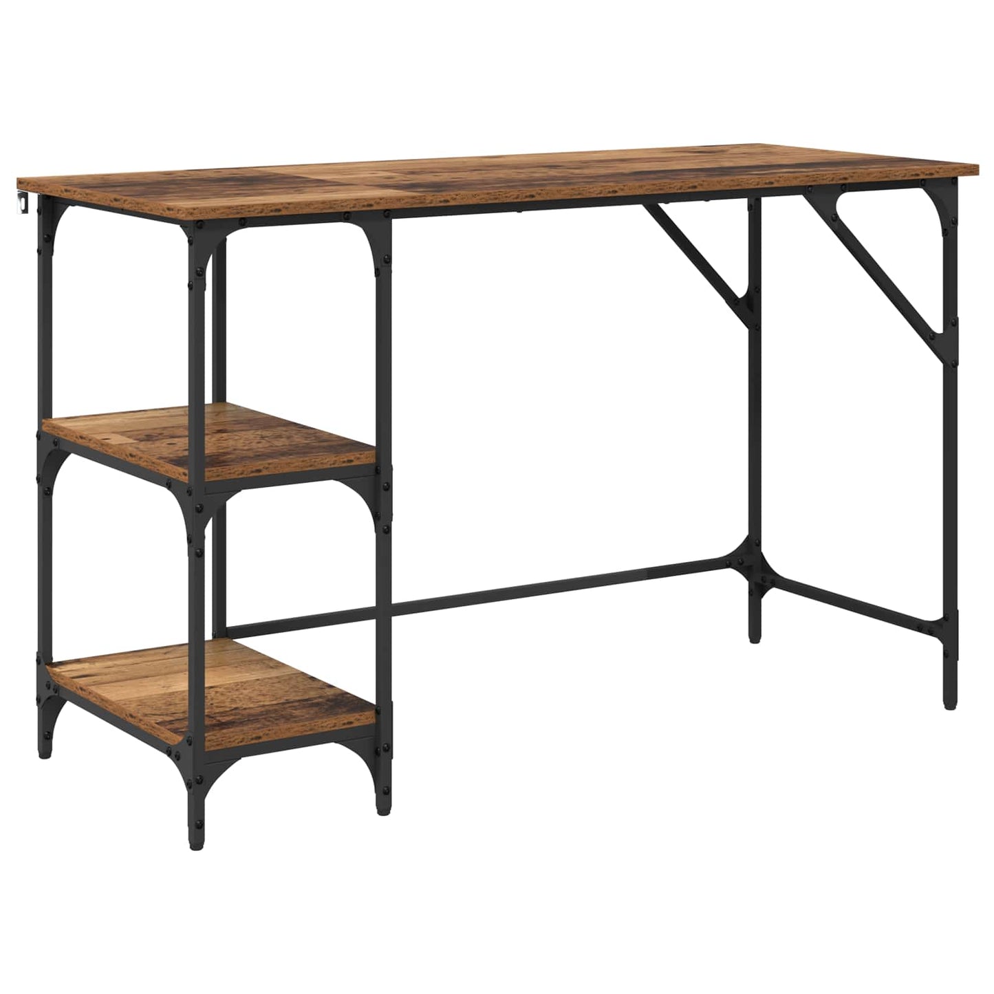 Schreibtisch Altholz 120 x 50 x 75 cm Holzwerkstoff