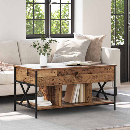 Couchtisch Altholz 100 x 55 x 48,5 cm Holzwerkstoff
