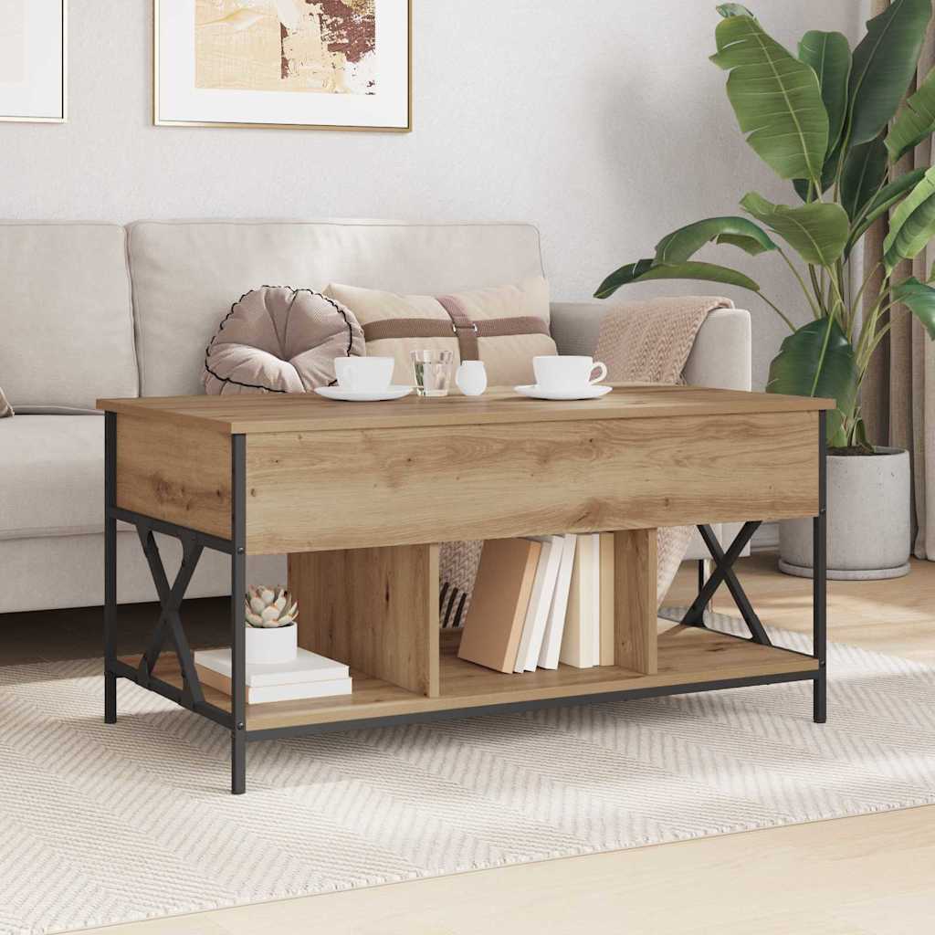 Couchtisch Artisan-Eiche 100 x 55 x 50 cm Holzwerkstoff