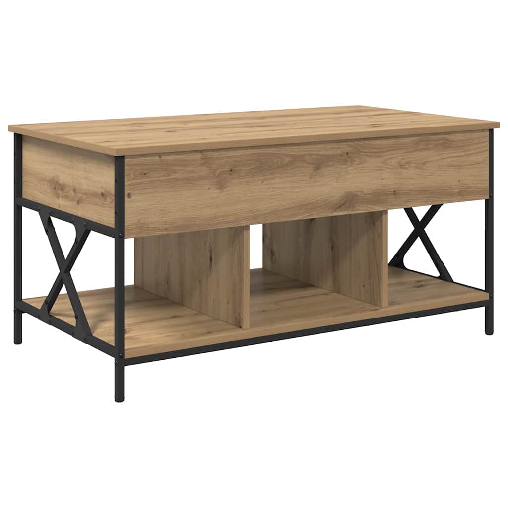Couchtisch Artisan-Eiche 100 x 55 x 50 cm Holzwerkstoff
