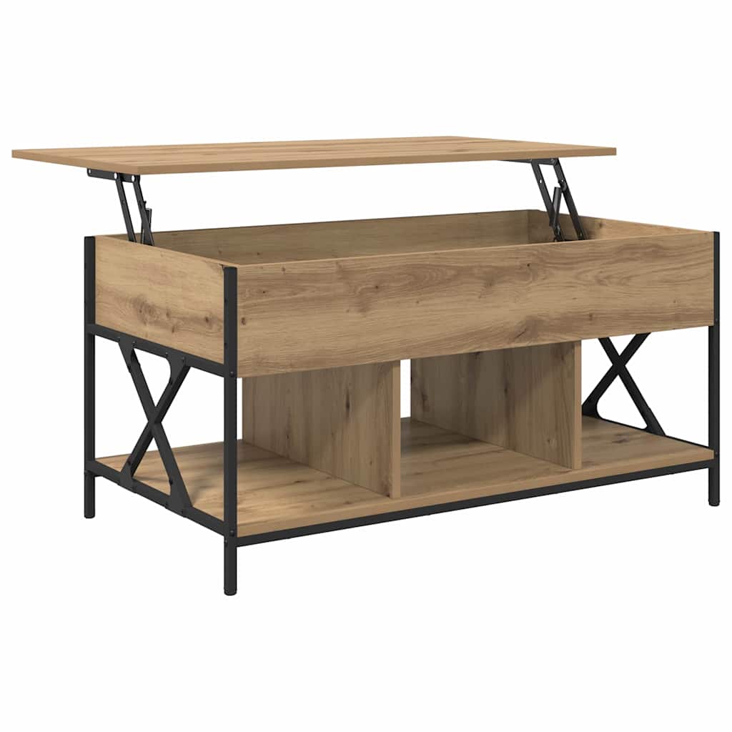 Couchtisch Artisan-Eiche 100 x 55 x 50 cm Holzwerkstoff